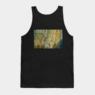 Cliff Rock Natural Stone Texture Tank Top